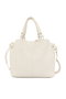 Zoozie Bags Bolso de Mano Midi Blanco